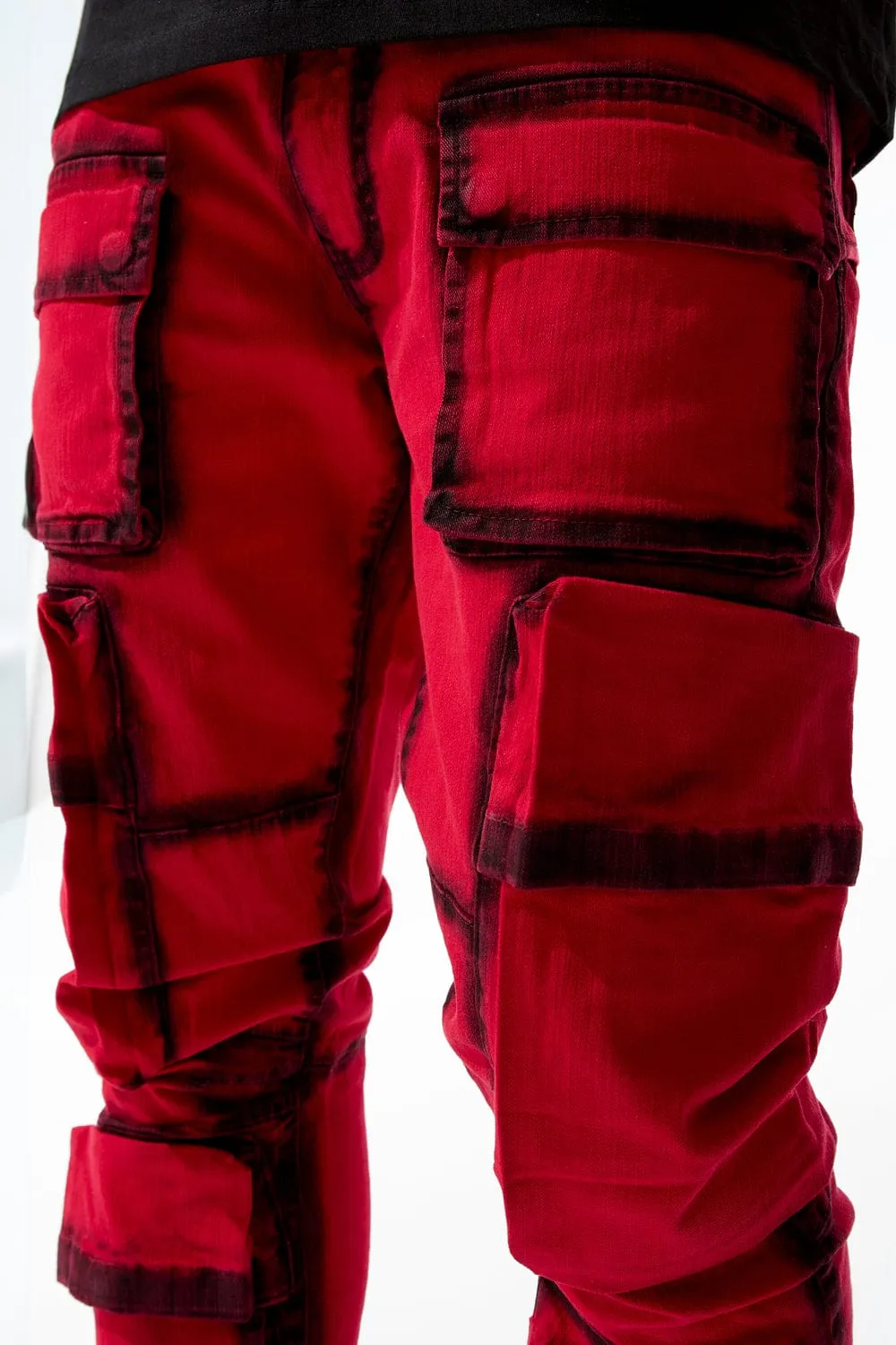 Ross - Maui Cargo Pants (Red)