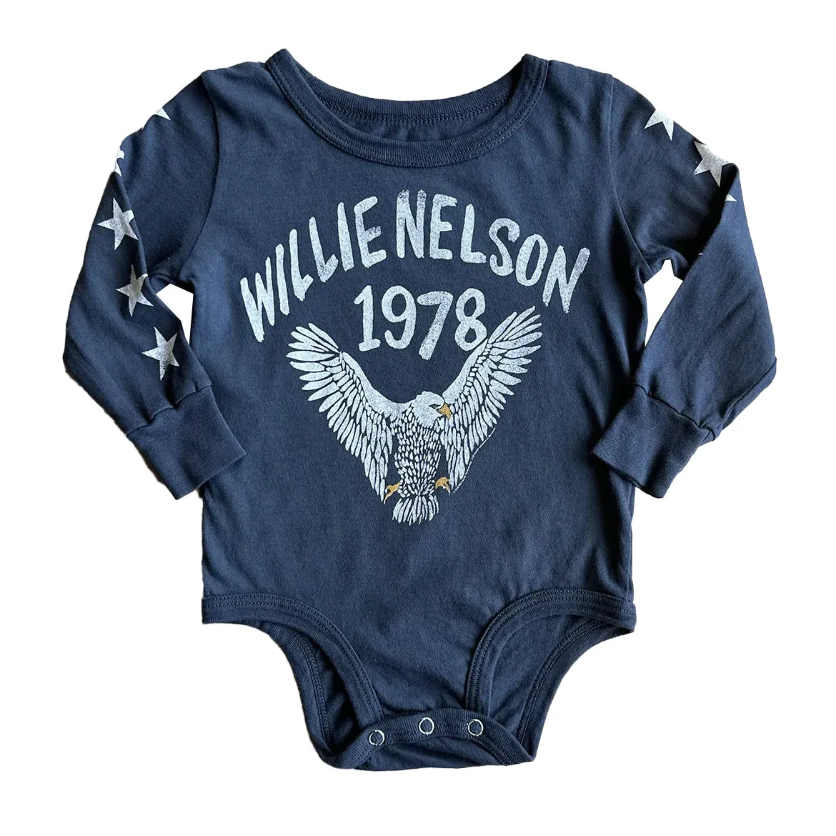 Rowdy Sprout Willie Nelson 1978 Long Sleeve Bodysuit