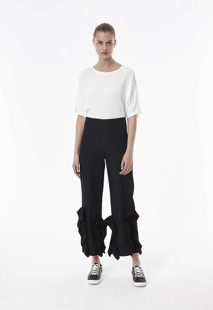 Ruffle Trousers