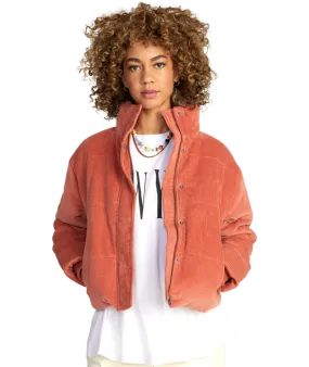 RVCA Eezeh Puffer Jacket-Cinnamon