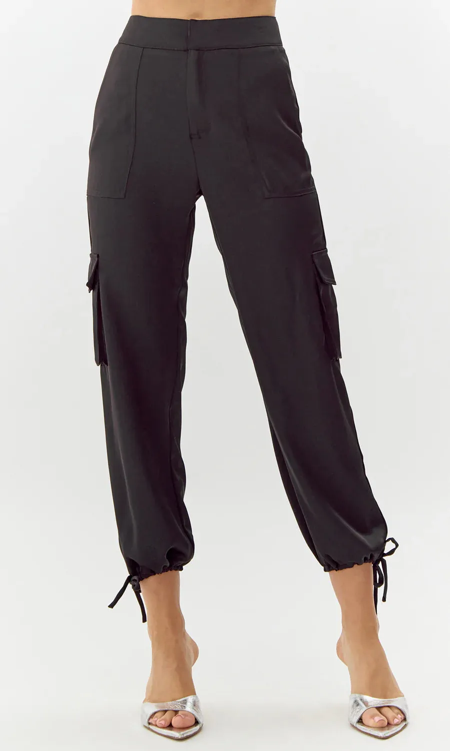 Sammy Satin Cargo Pant