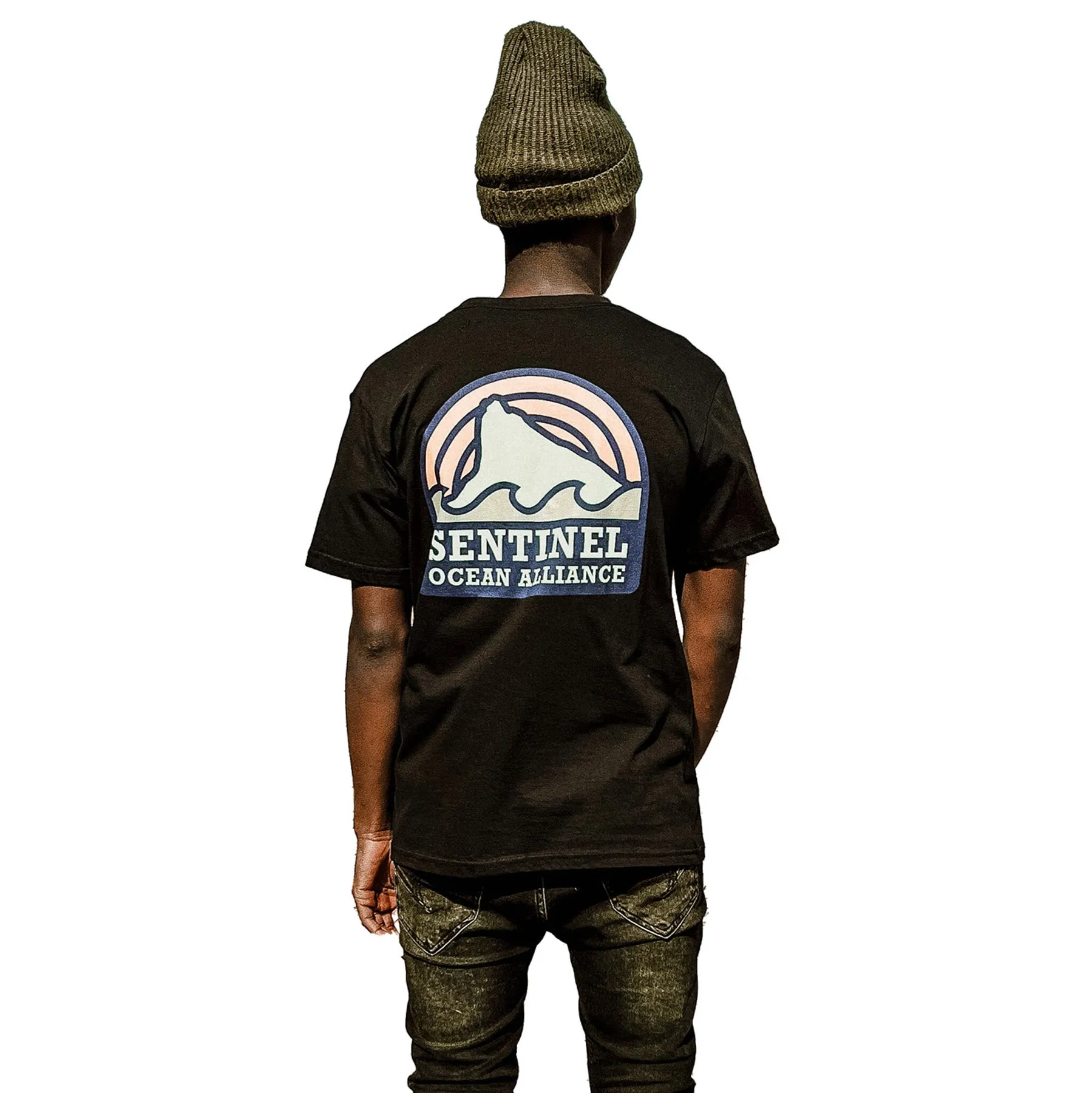 Sentinel Ocean Alliance New School Logo Tee