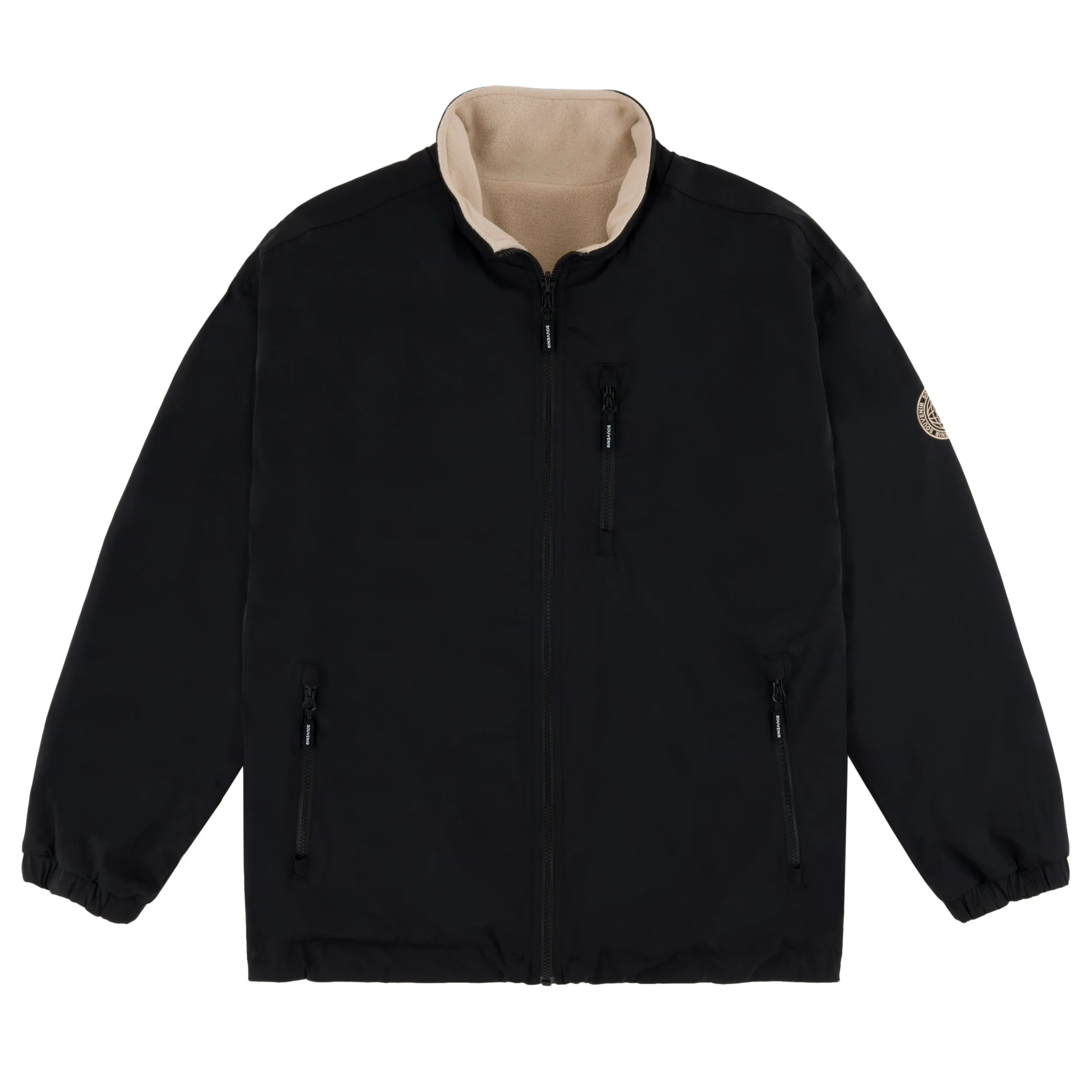 SOUVENIR REVERSIBLE JACKET BLACK