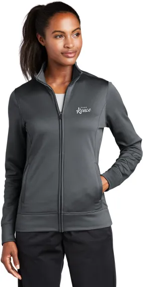 Sport-Tek Ladies Sport-Wick Fleece Full-Zip Jacket