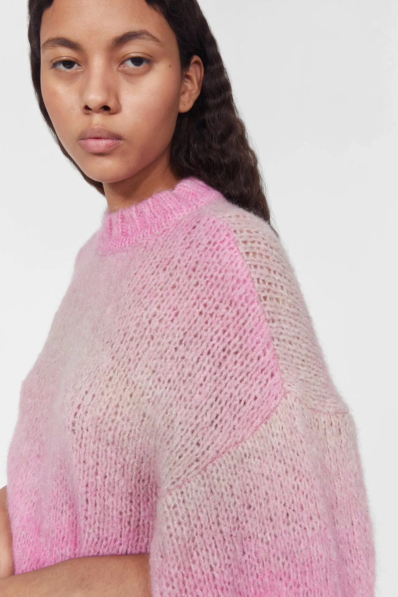 Sri Knitted Sweater in Pink