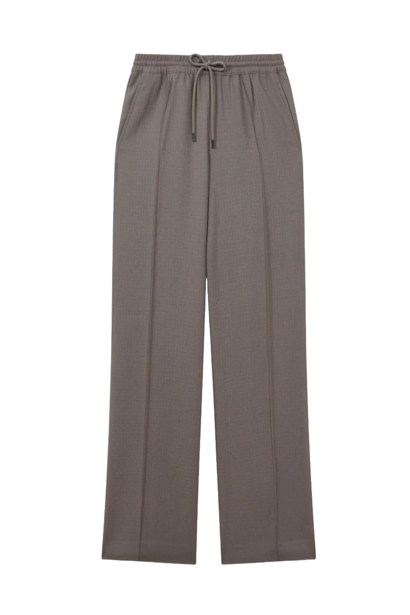 Sunnie Drawstring Wide Leg Trousers