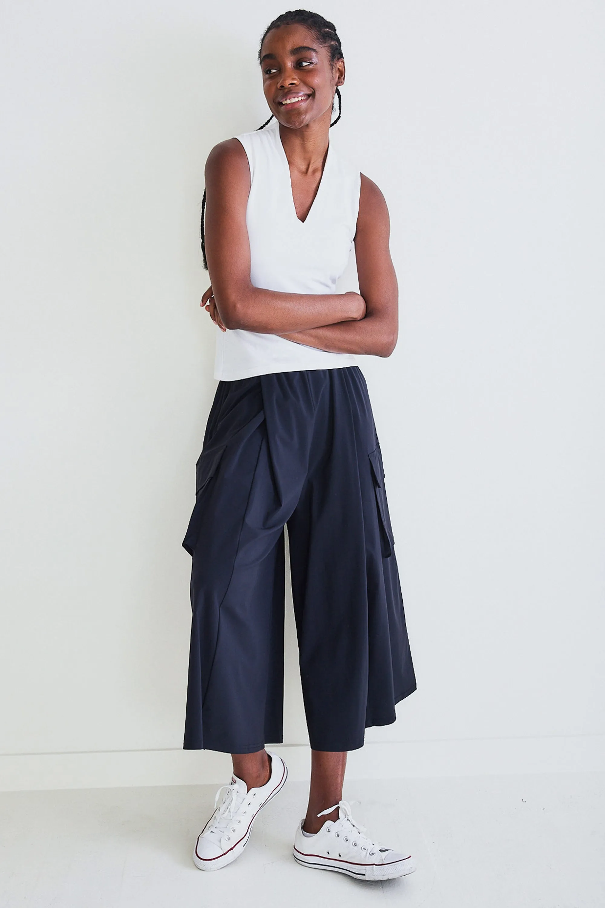 The Cargo Skirt Pants