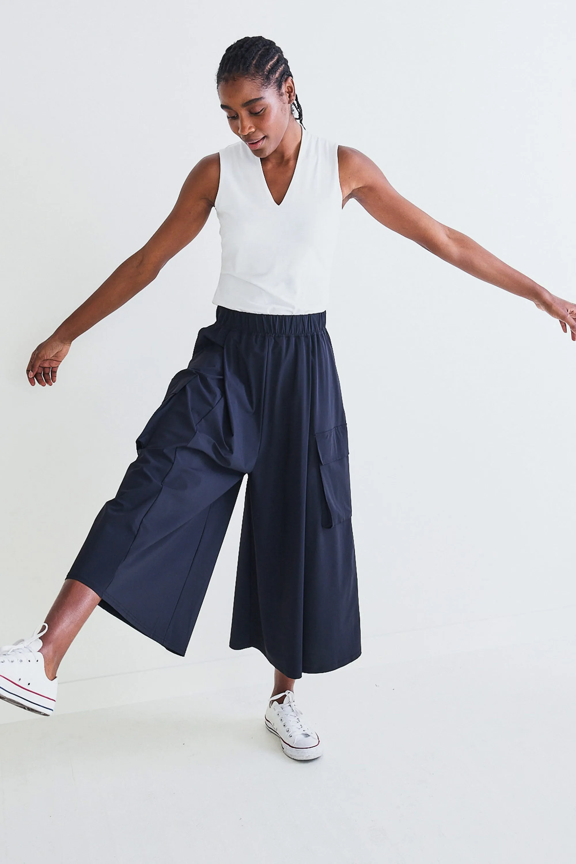 The Cargo Skirt Pants