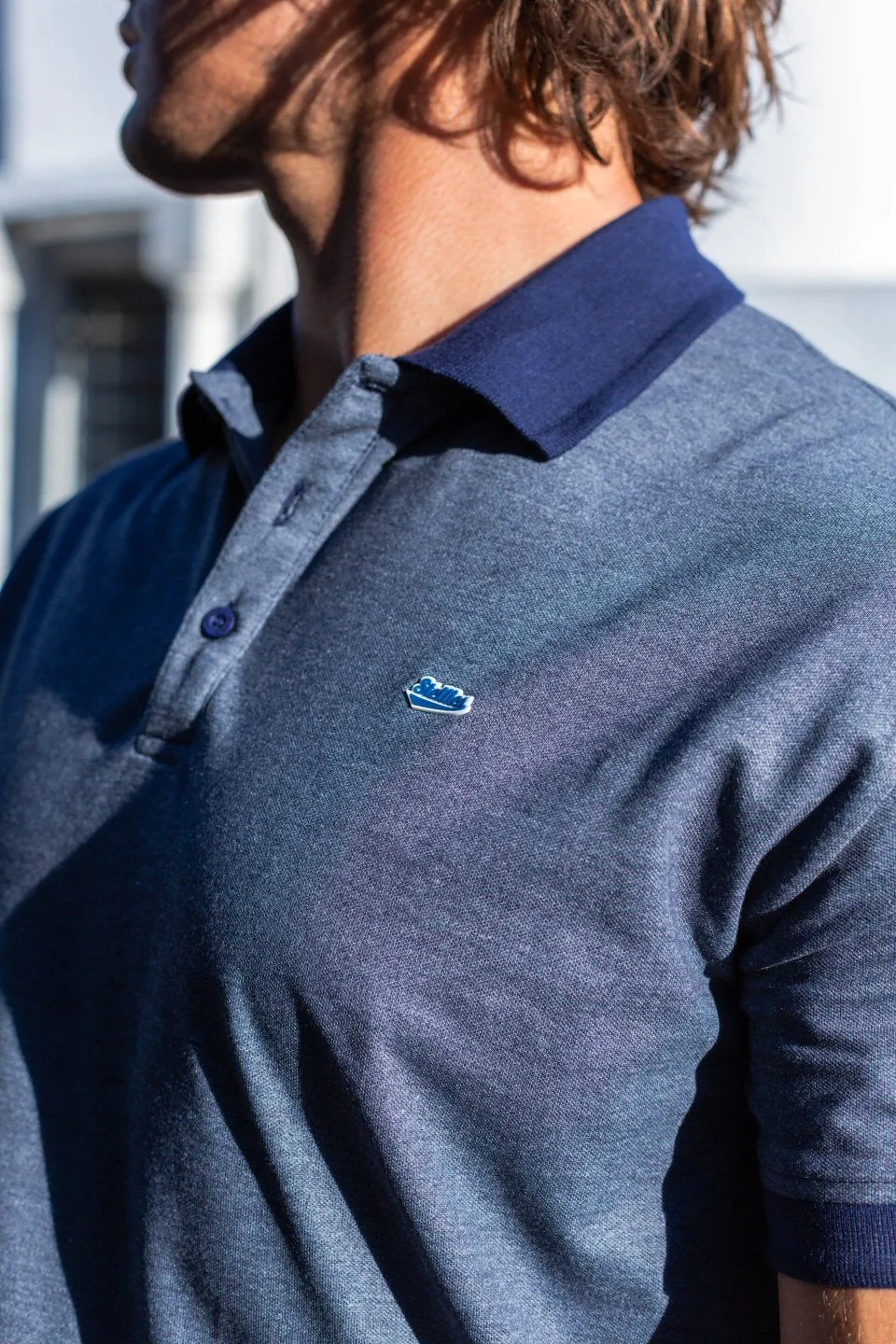 The Golfer Polo In Navy