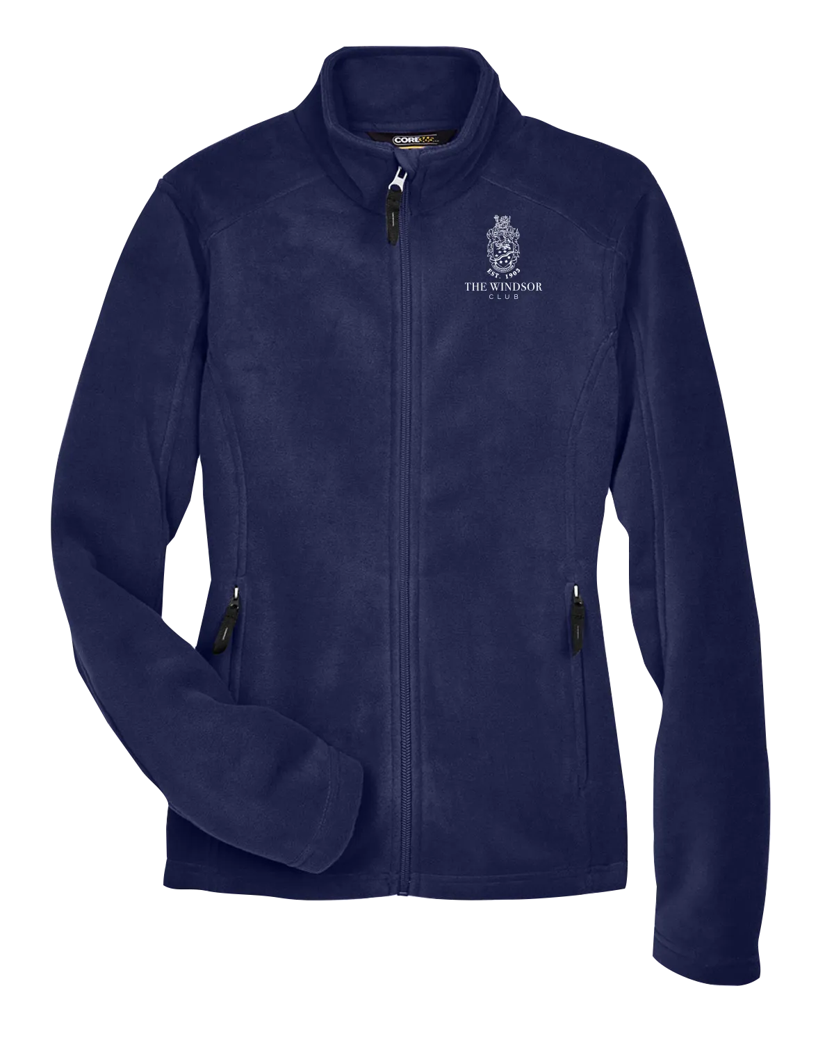 The Windsor Club Ladies Journey Fleece Jacket with Embroidered Logo