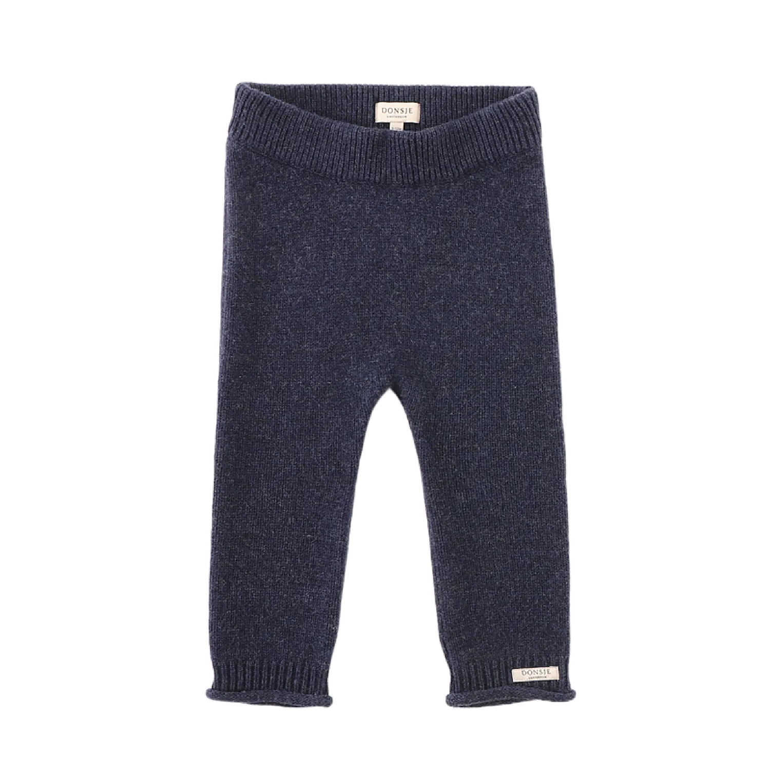 Trig Merino Wool Trousers | Blue Marine Melange