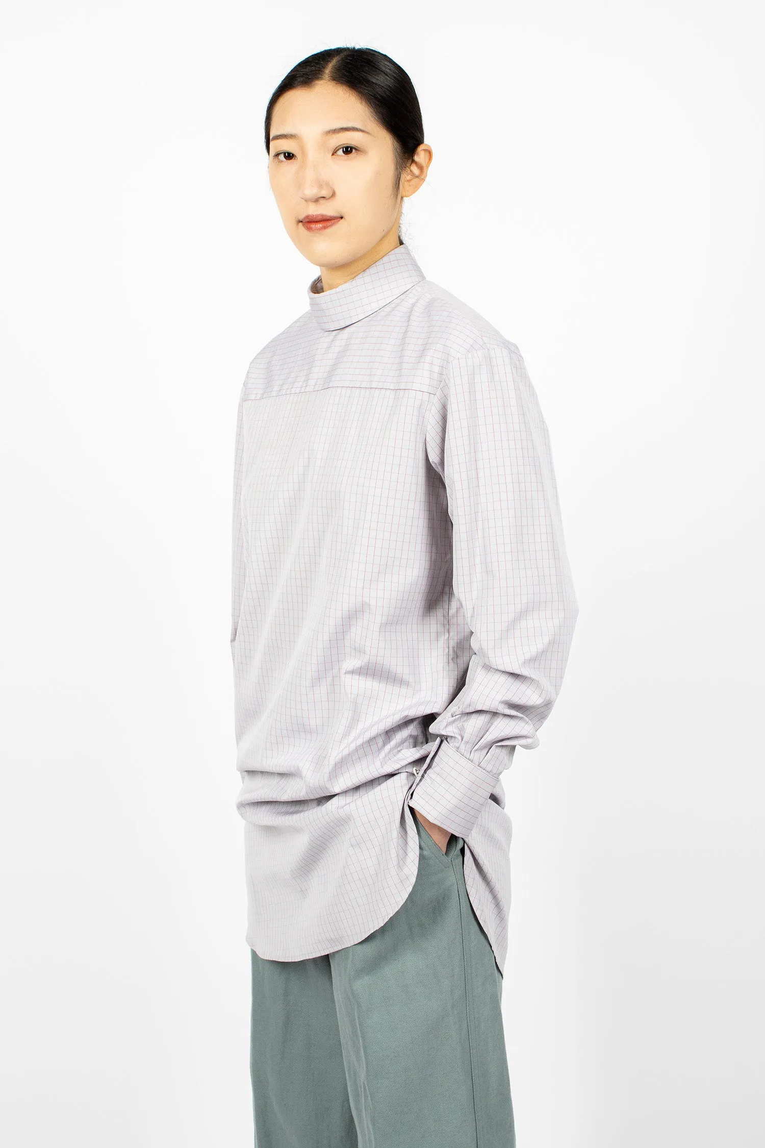 Turtleneck Shirt Light Blue