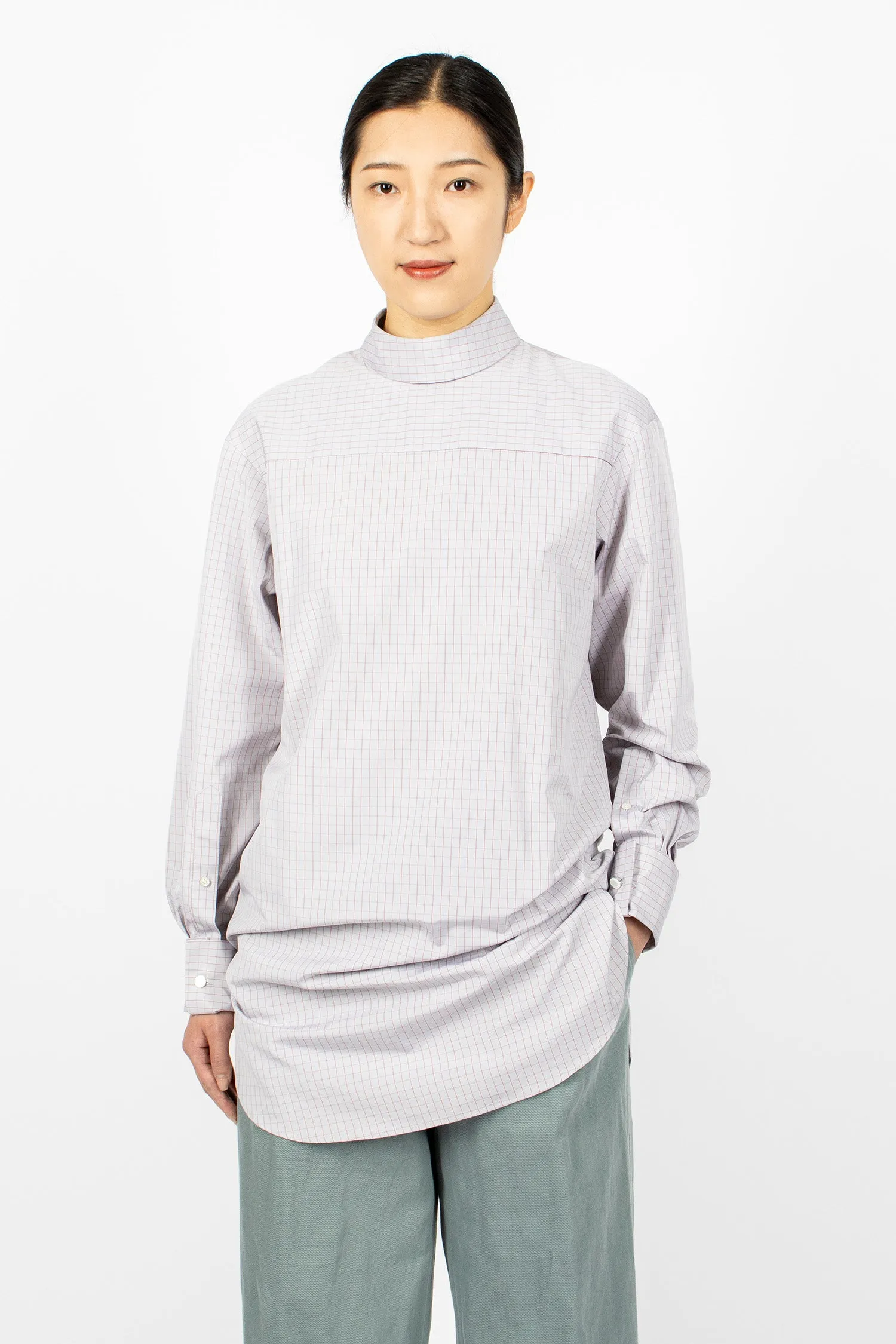 Turtleneck Shirt Light Blue