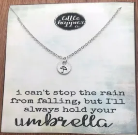 Umbrella Encouragement Necklace