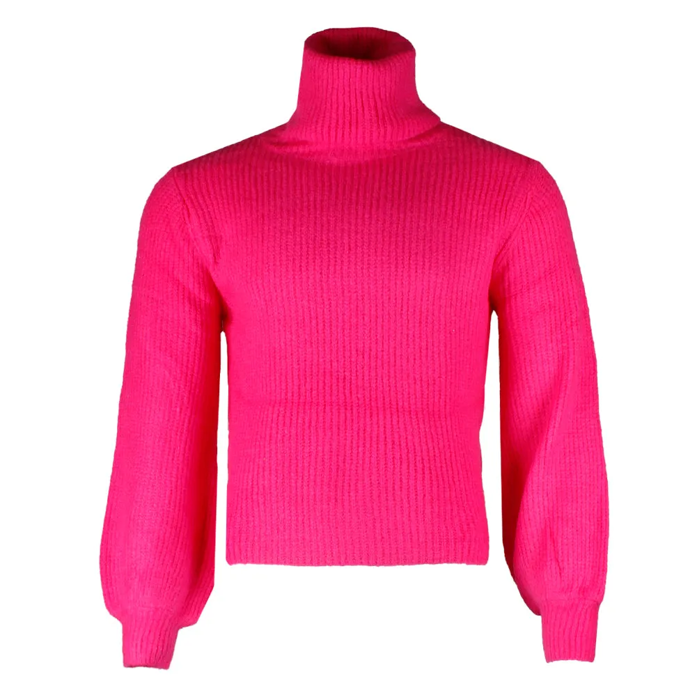 Very Moda Women's Glowing Oversized Turtleneck Knitted Sweater