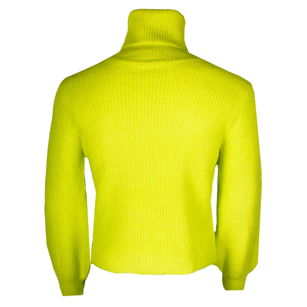 Very Moda Women's Glowing Oversized Turtleneck Knitted Sweater