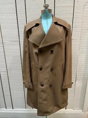 Vintage 70’s Cooper Sportswear Trench Coat, Made in USA, Size 42