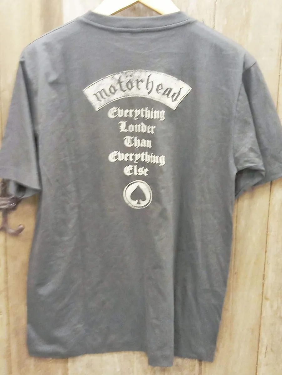 Vintage Motörhead T-Shirt with Captain Boot Tag: 'Everything Louder Than Everything Else