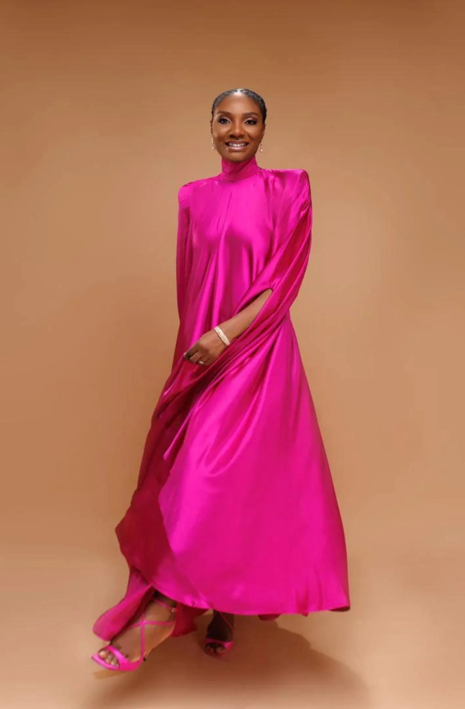 Wanni Fuga Angel Dress (Fuschia Pink)