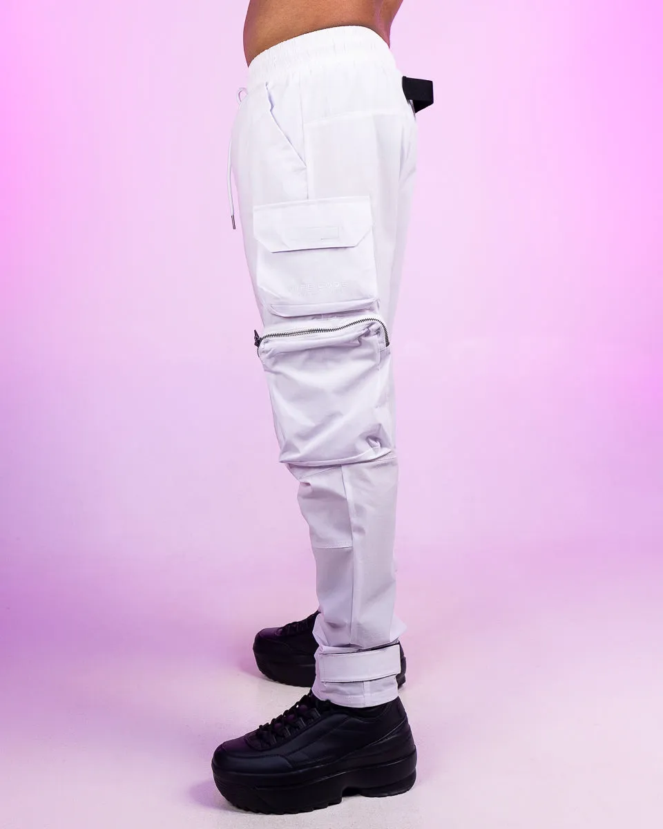 White Cargo Pants