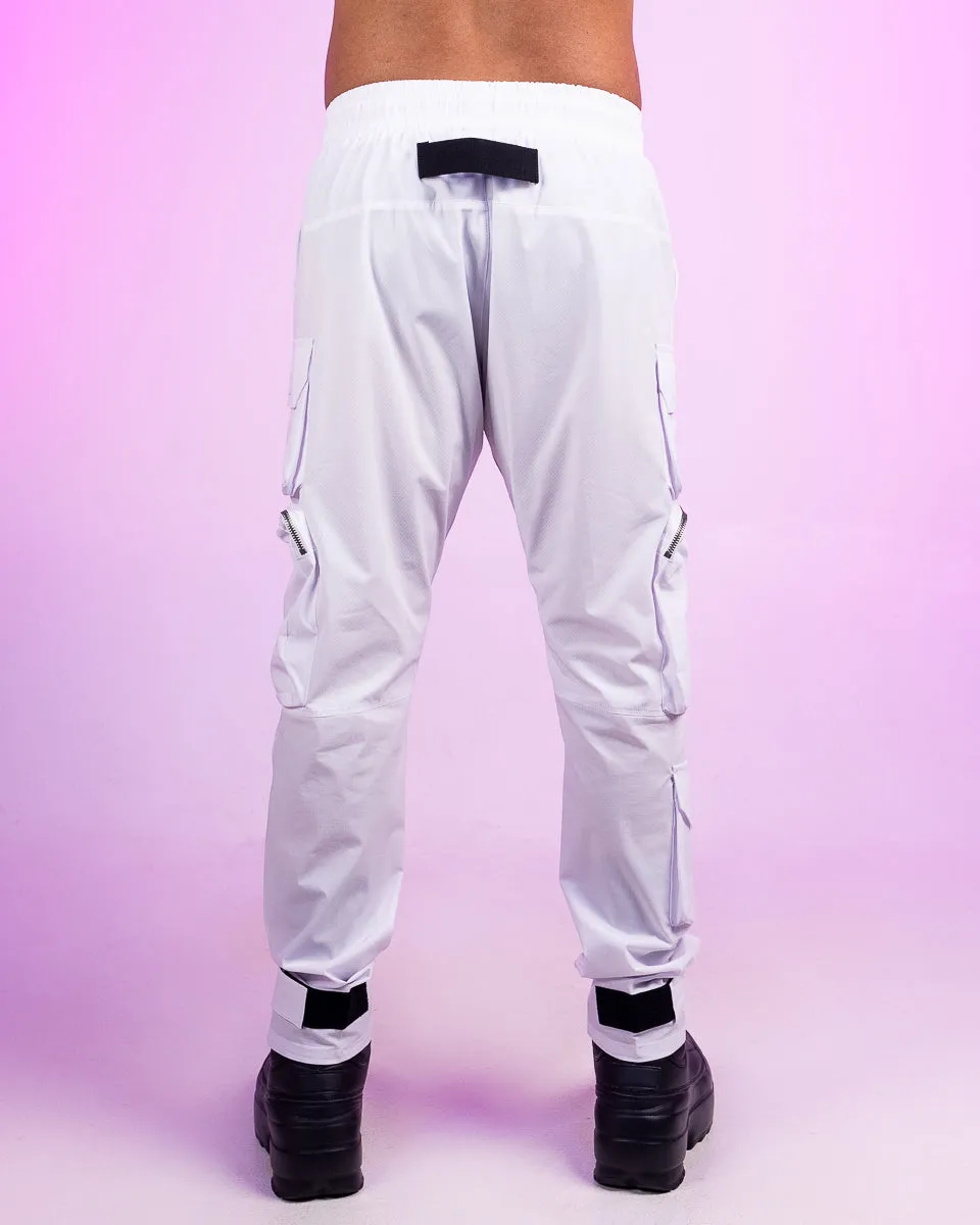 White Cargo Pants