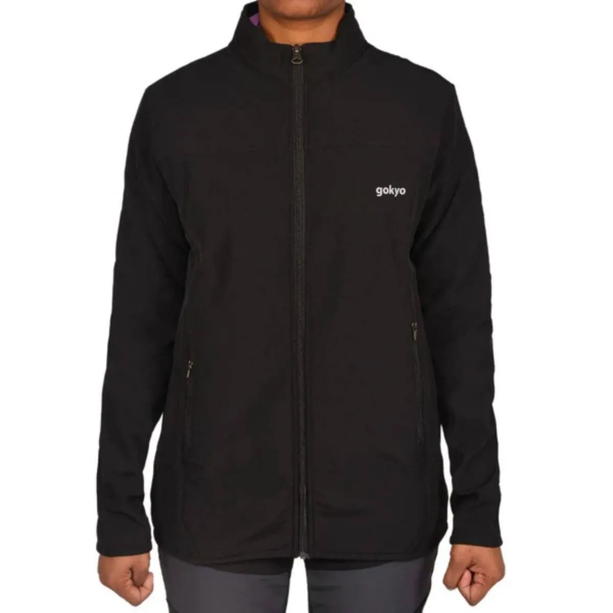 Women's Kaza Soft Shell Insulated Fleece Jacket - Alpine Series - Black