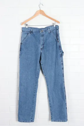 WRANGLER Light Wash Carpenter Jeans (34 x 34)