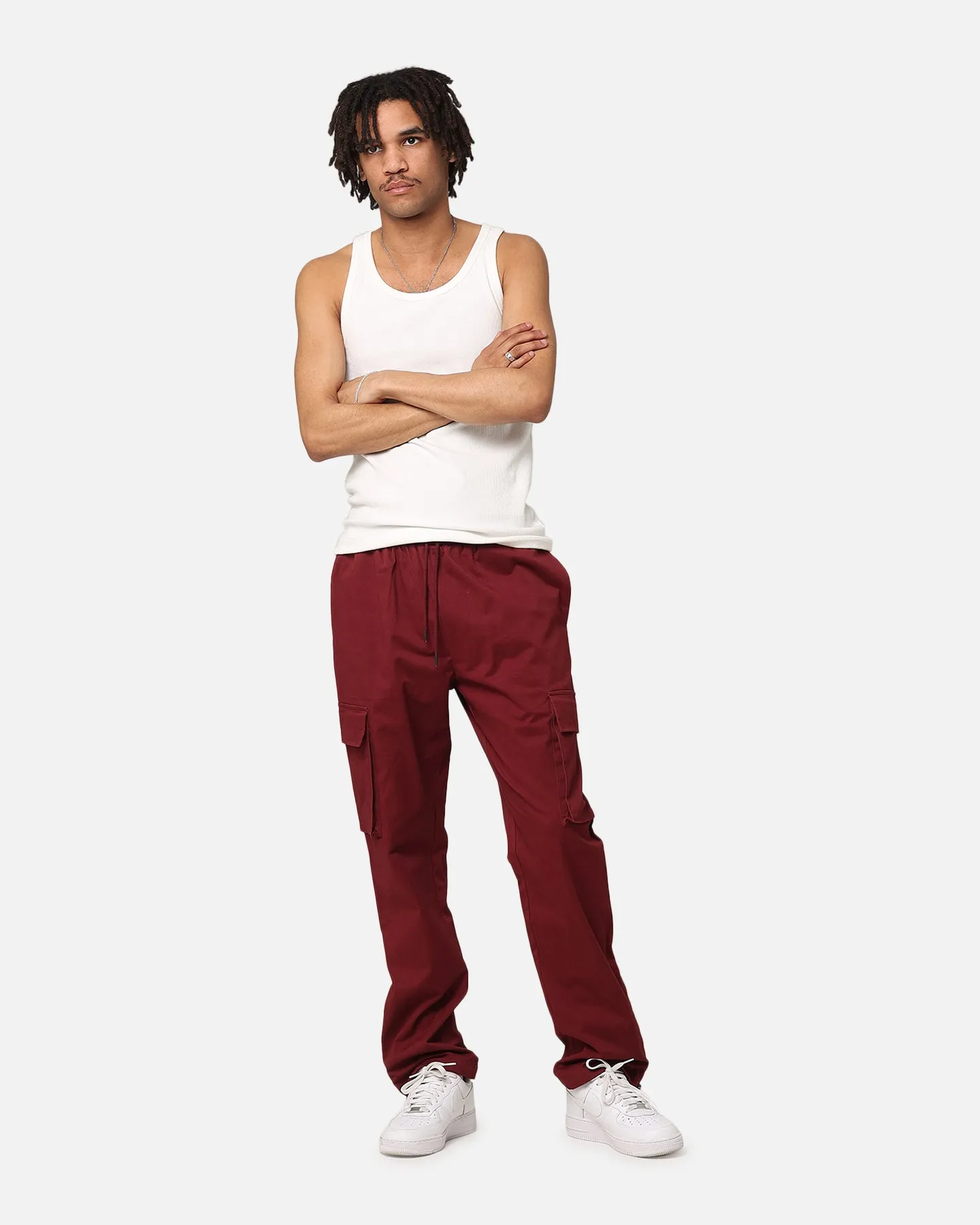 XXIII Carl Cargo Pants Maroon