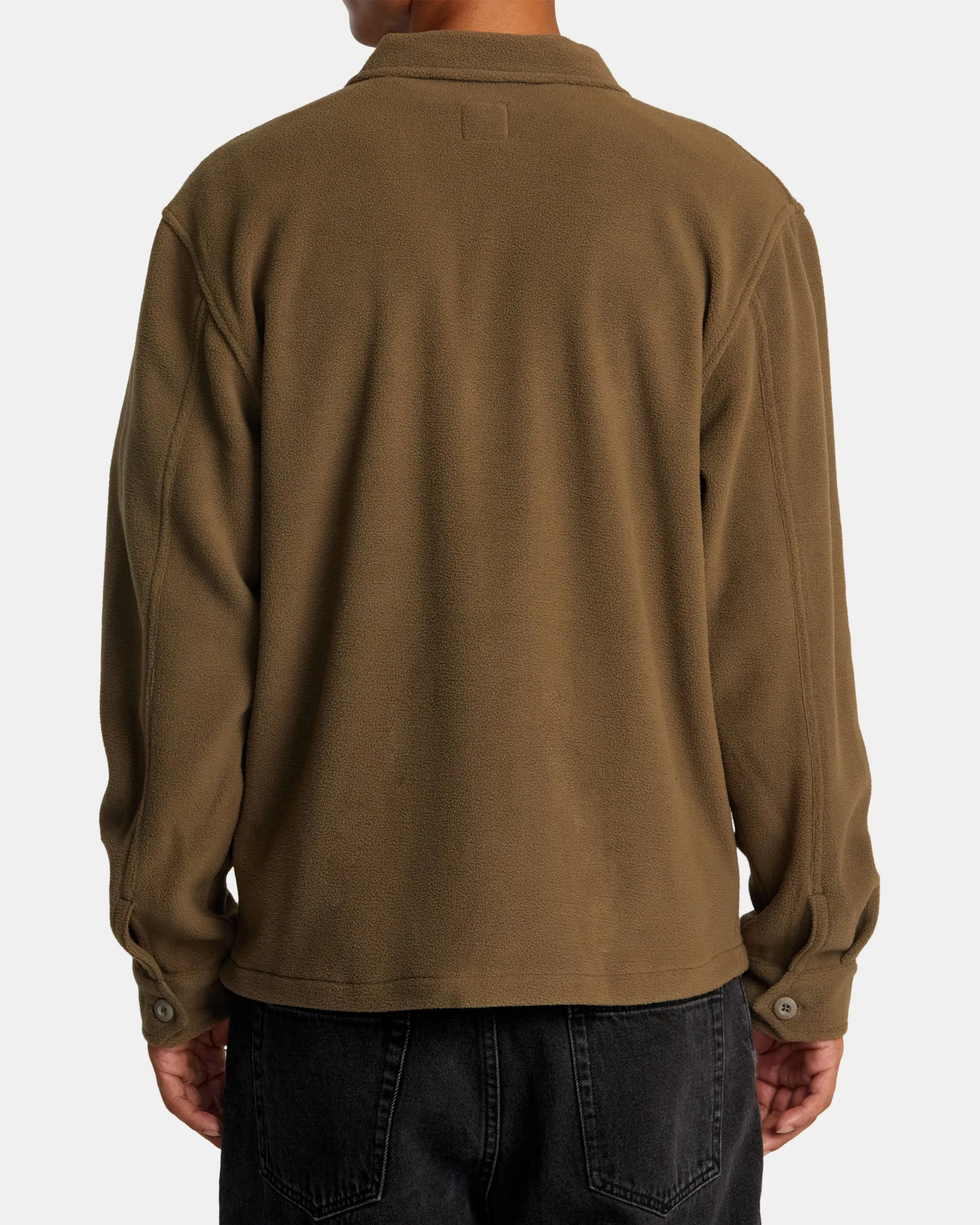 Yukon Hi Pile Fleece Shirt Jacket - Mushroom